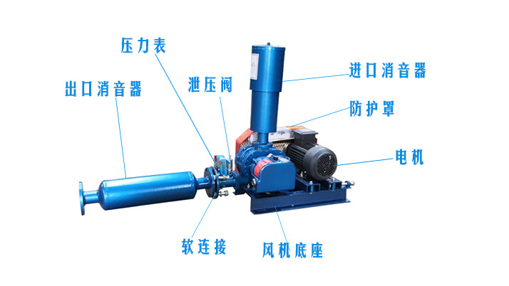 羅茨鼓風(fēng)機(jī)分解圖 羅茨鼓風(fēng)機(jī)分解圖